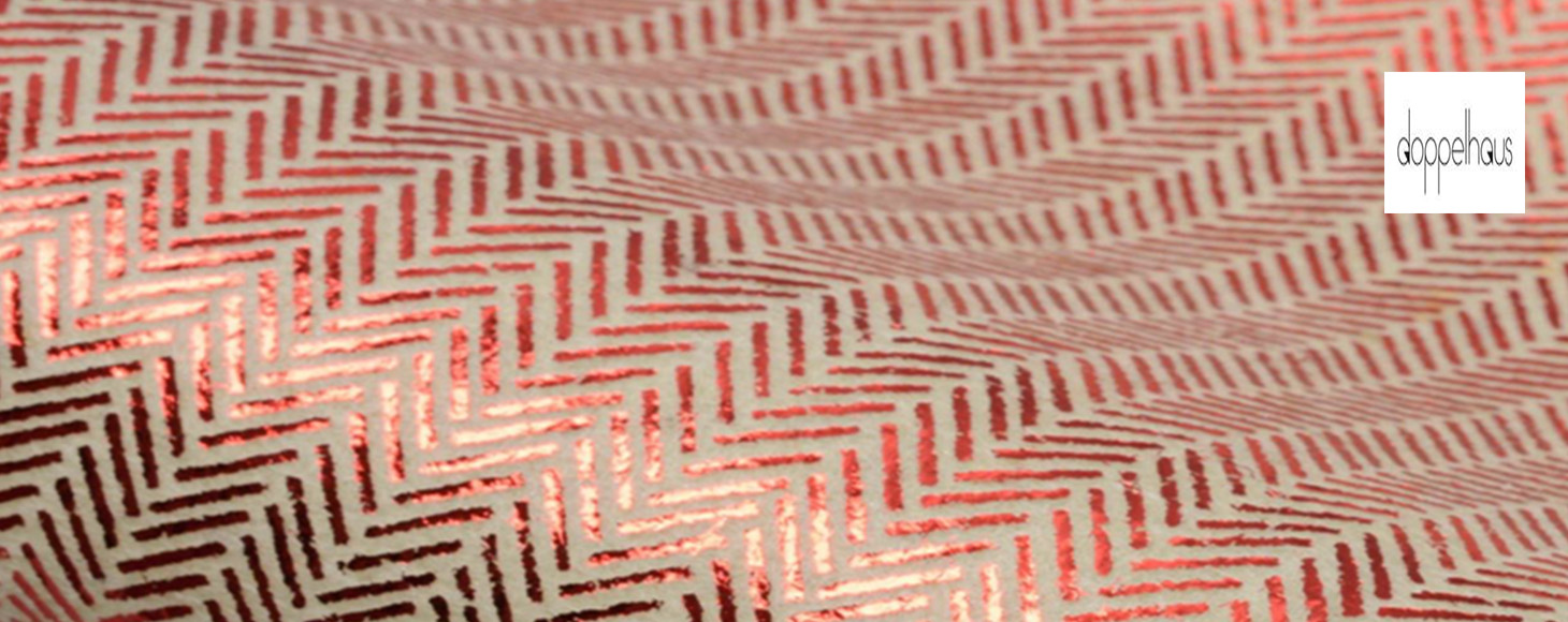 A non-woven fabric in detail, manufactured by a compnay named Doppelhaus